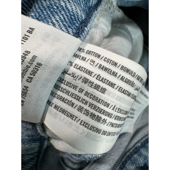 Hollister ultra high rise short short vintage stretch light was distressed sz 26 - Picture 3 of 4